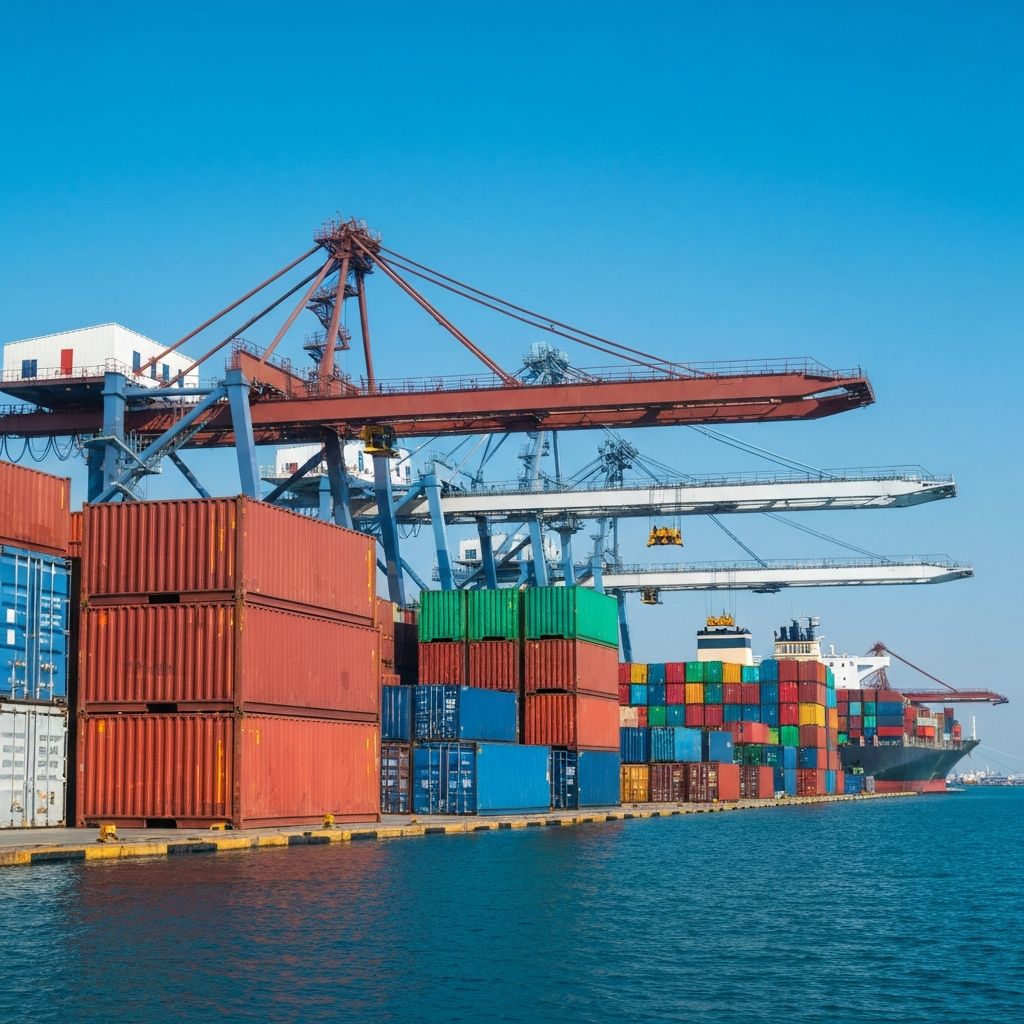 Global Logistics Background